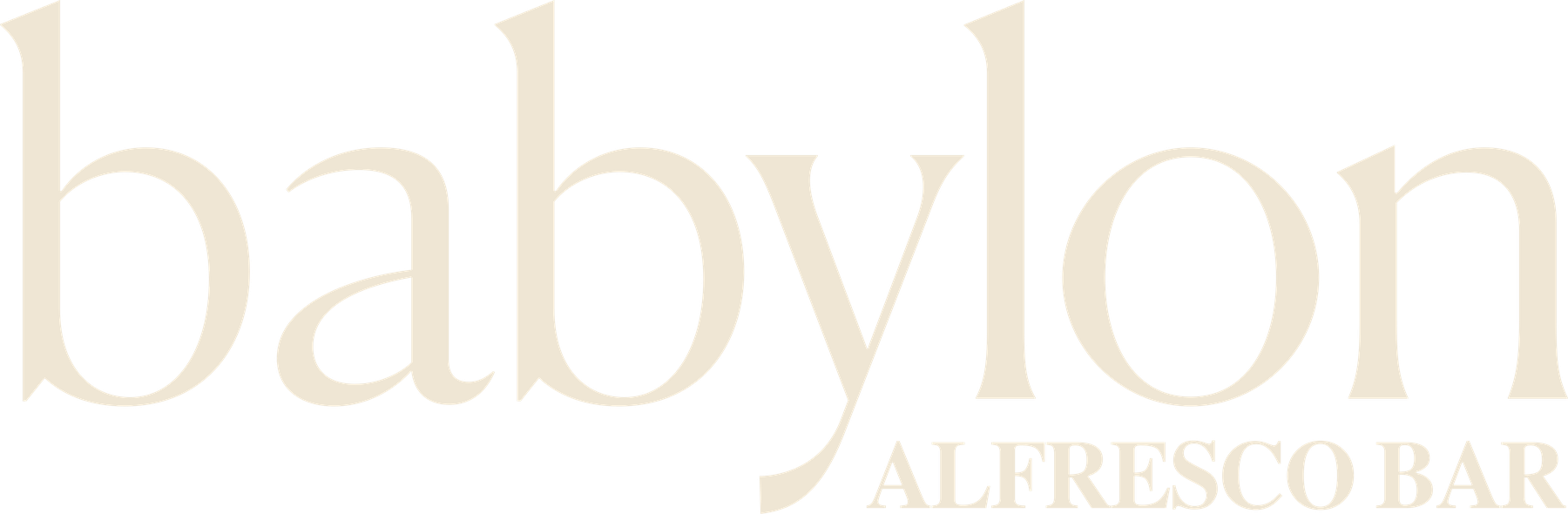 babylon alfresco bar
