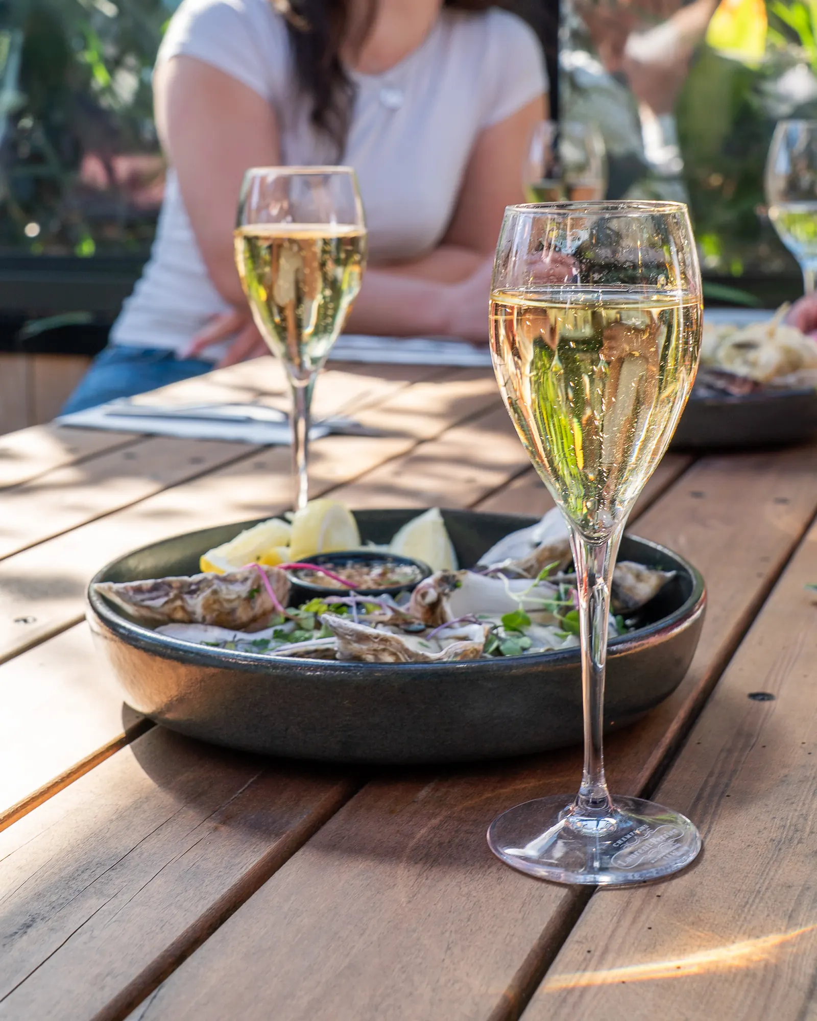 sparkling and share plates